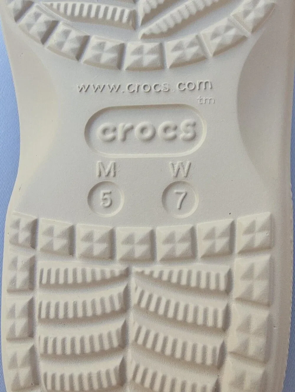 NWT Crocs Baya II Slide Sandals - Beige/Stucco - Size Men 5 / Women 7